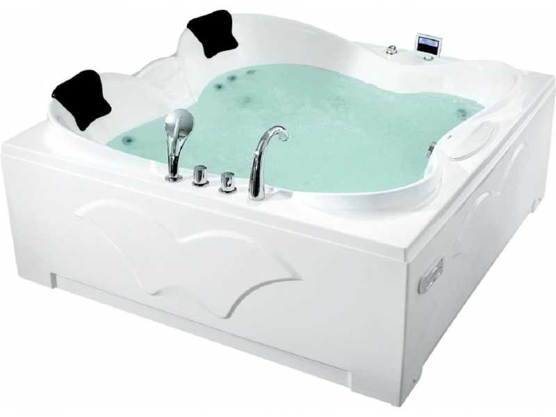 Купить Ванна гидромассажная акриловая Gemy G9089 O L/R, 187 х 187 см