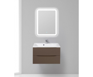 Тумба под раковину BelBagno Marino MARINO-750-2C-SO-CTO-P, 75 х 45 х 55 см, Cioccolato Opaco - коричневый матовый
