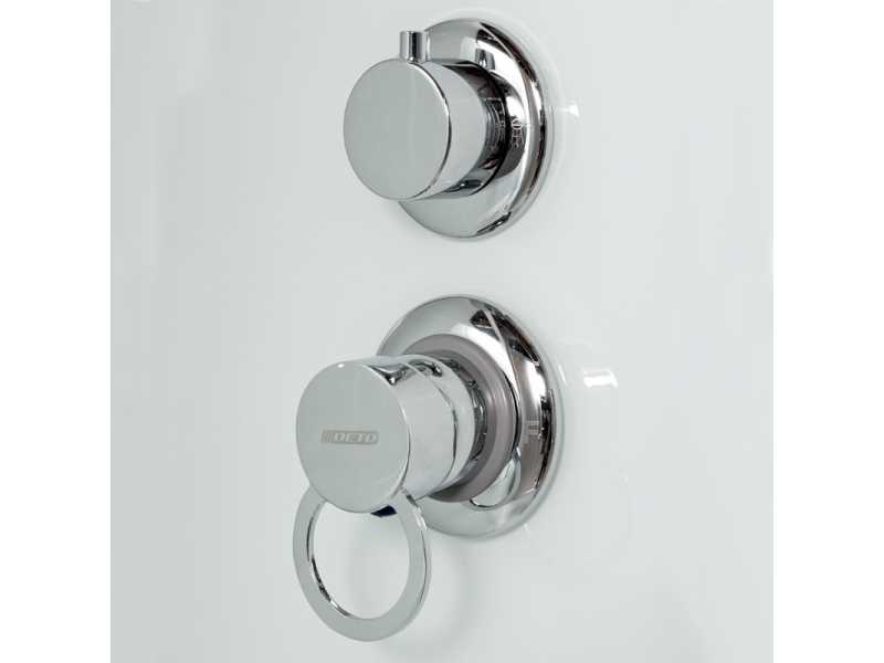 Купить Душевая кабина Deto D D102S L/R 120 x 80 см, с крышей