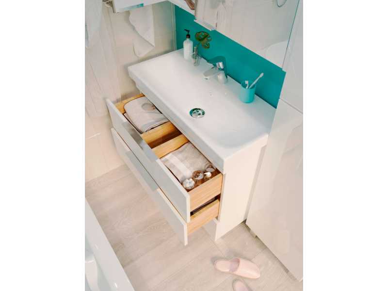 Купить Тумба 1Marka Gaula 60Н, белая, У92515