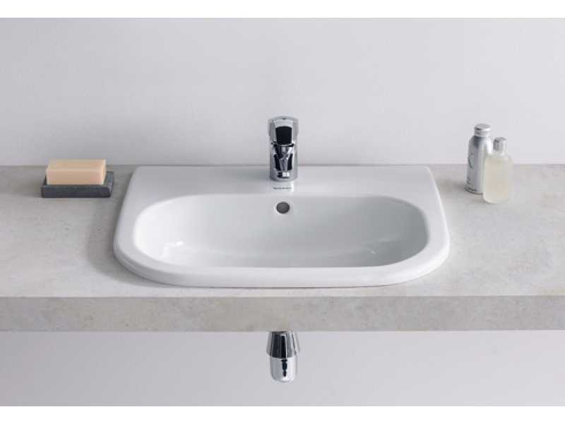 Купить Раковина Duravit D-Code 0337540000, врезная сверху