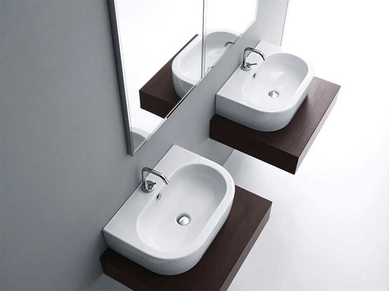 Купить Раковина Kerasan Flo 3142 bi*1, 60*42см