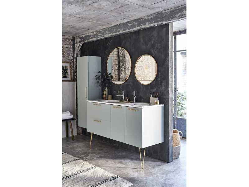 Купить Зеркало Jacob Delafon Odeon Rive Gauche EB1268-S51, 90 см, лакированная рама миндальный сатин