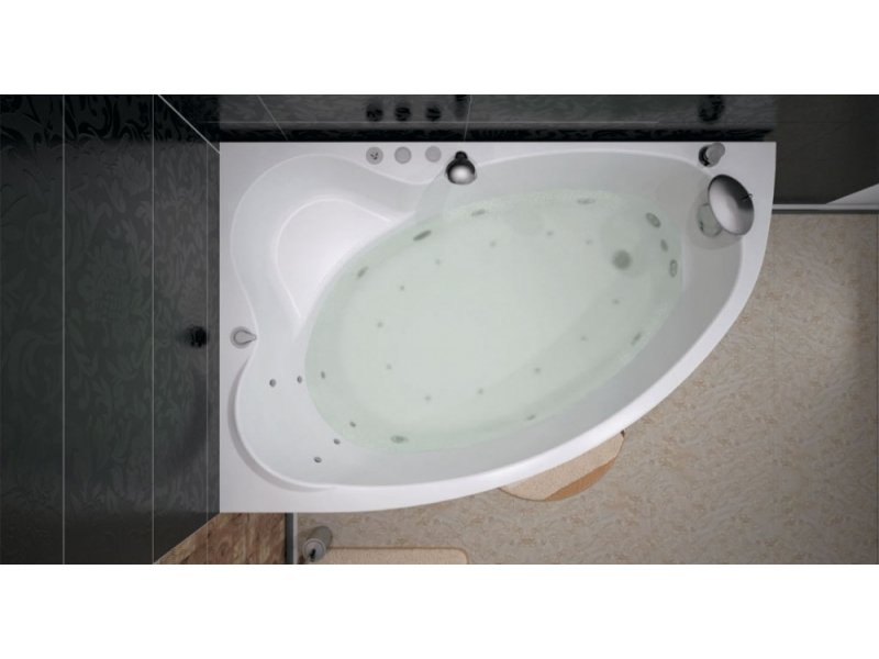 Купить Ванна акриловая Aquanet Mayorca L/R 150 x 100 см