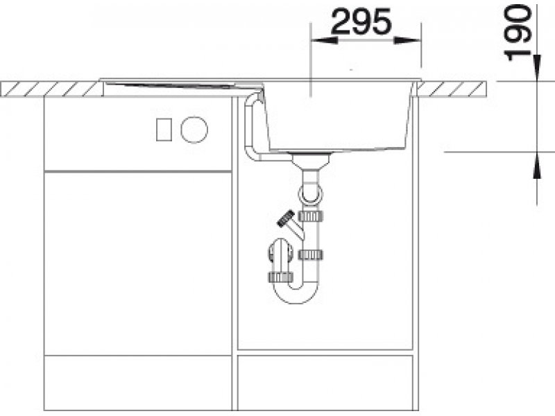 Купить Мойка Blanco Metra 5 S 515041, кофе