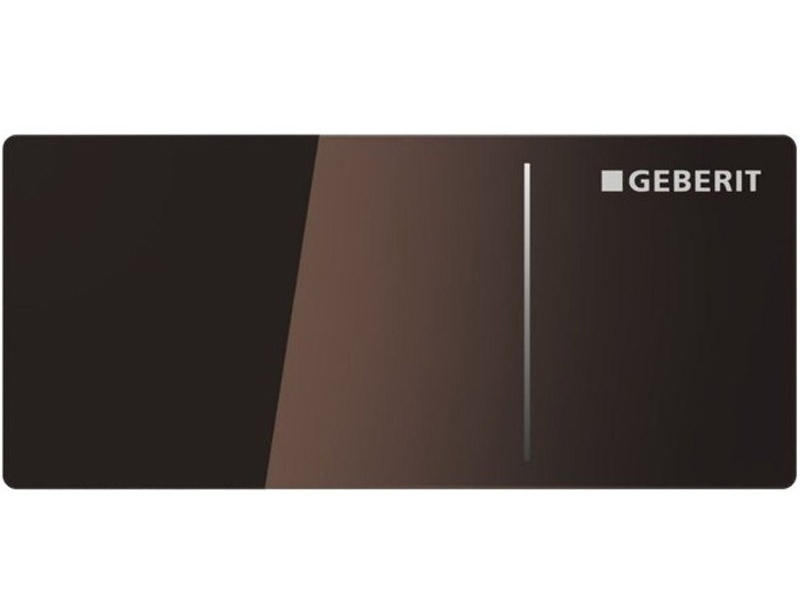 Купить Клавиша Geberit Sigma Type 70 115.635.SQ.1, темно-коричневое стекло