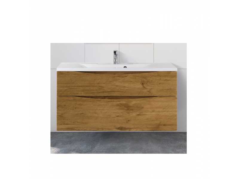 Купить Тумба под раковину BelBagno Marino 100 см, Rovere Nature - натуральный дуб, MARINO-H60-1000-2C-SO-RN-P