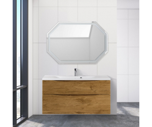 Тумба под раковину BelBagno Marino 100 см, Rovere Nature - натуральный дуб, MARINO-H60-1000-2C-SO-RN-P
