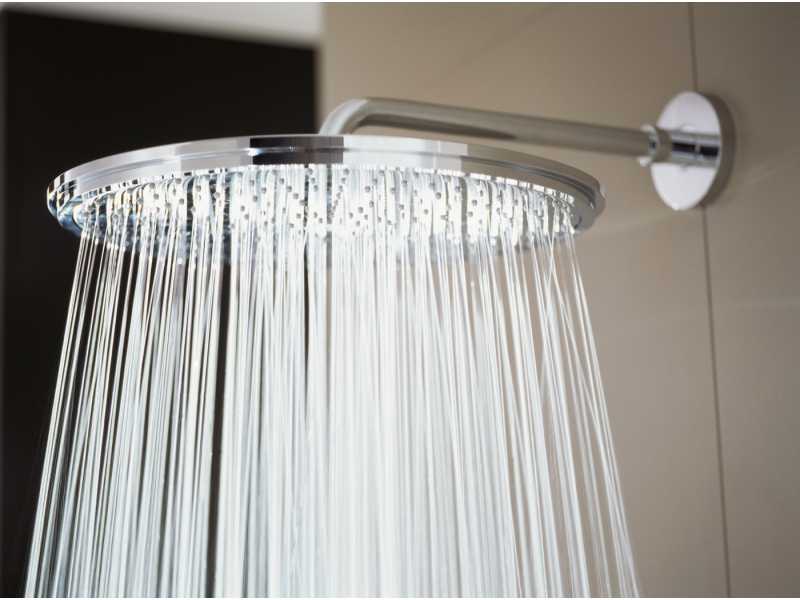 Купить Кронштейн душевой настенный Grohe Rainshower модерн, 28982000, хром, 400 мм