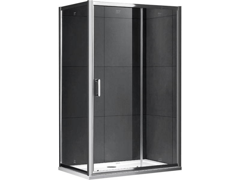 Купить Душевой уголок Gemy Victoria S30131A-A85 (S30191A + A85), 120 х 85 х 190 см, стекло прозрачное