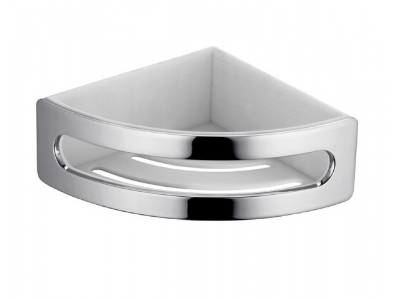 Купить Корзинка для губки Keuco Elegance New 11657 010000, хром/ белый