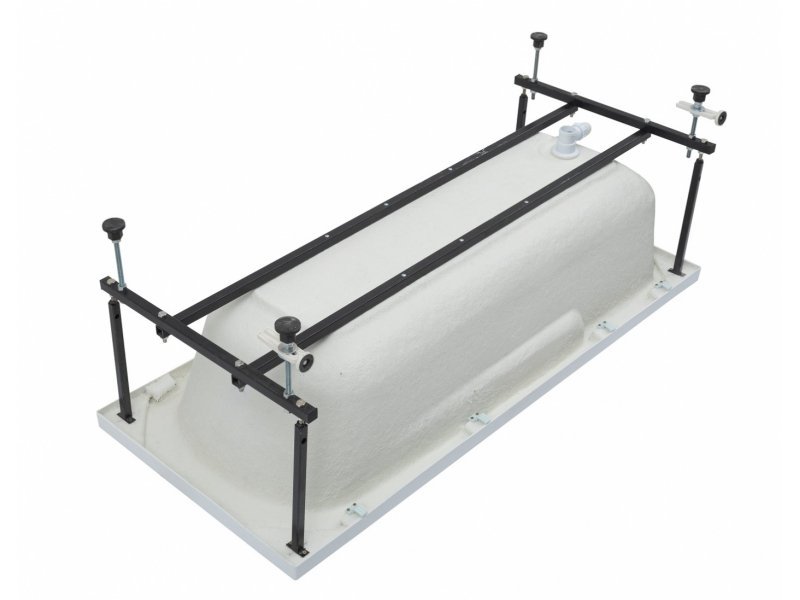 Купить Ванна акриловая Aquanet Extra 160 x 70 см 255742, с каркасом, белая