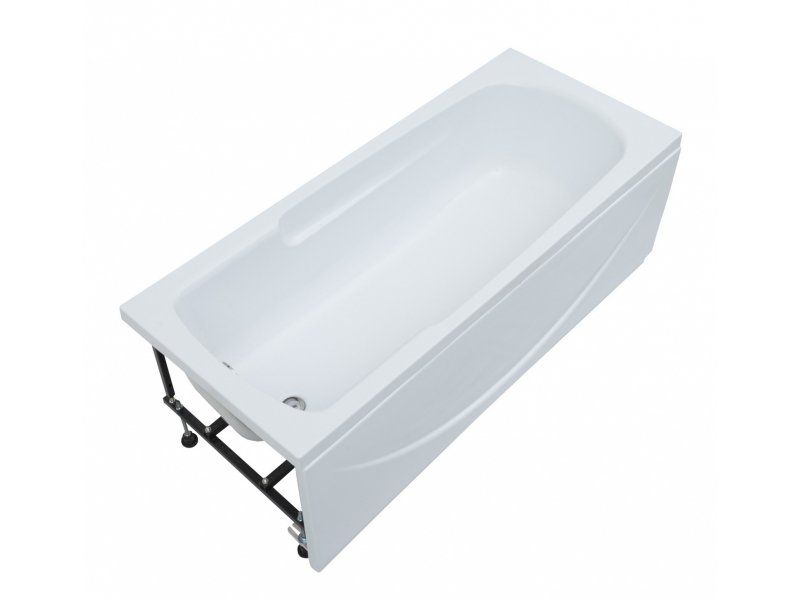 Купить Ванна акриловая Aquanet Extra 160 x 70 см 255742, с каркасом, белая
