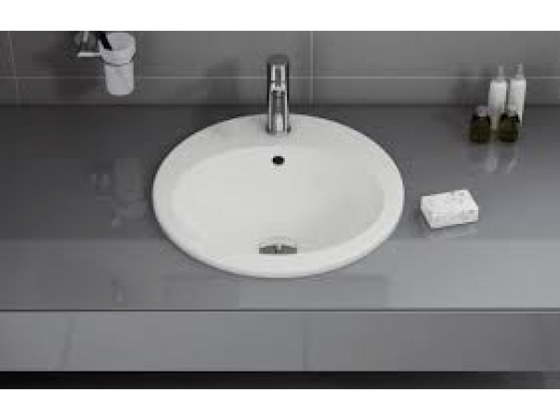 Купить Раковина Vitra S 20 5466B003-0001, 42.5 x 42.5 см, встраиваемая сверху