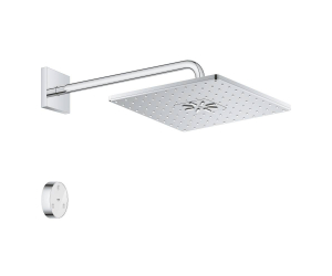 Верхний душ Grohe Rainshower 310 SmartConnect 26642000, 31 x 31 x 6.6 см, 2 режима струи, с держателем, хром
