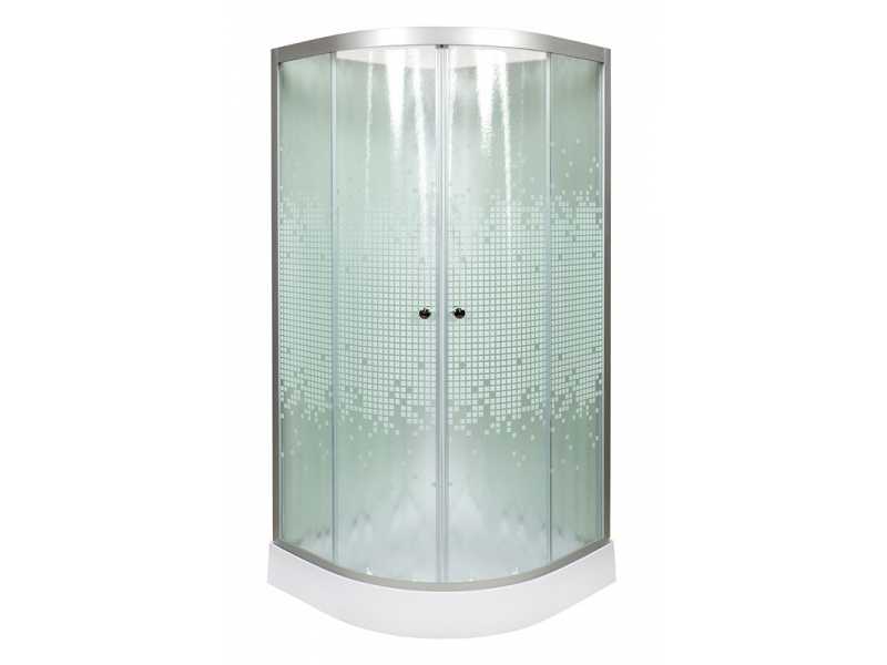 Купить Душевая кабина Deto L 901 N 100 x 100 см без крыши