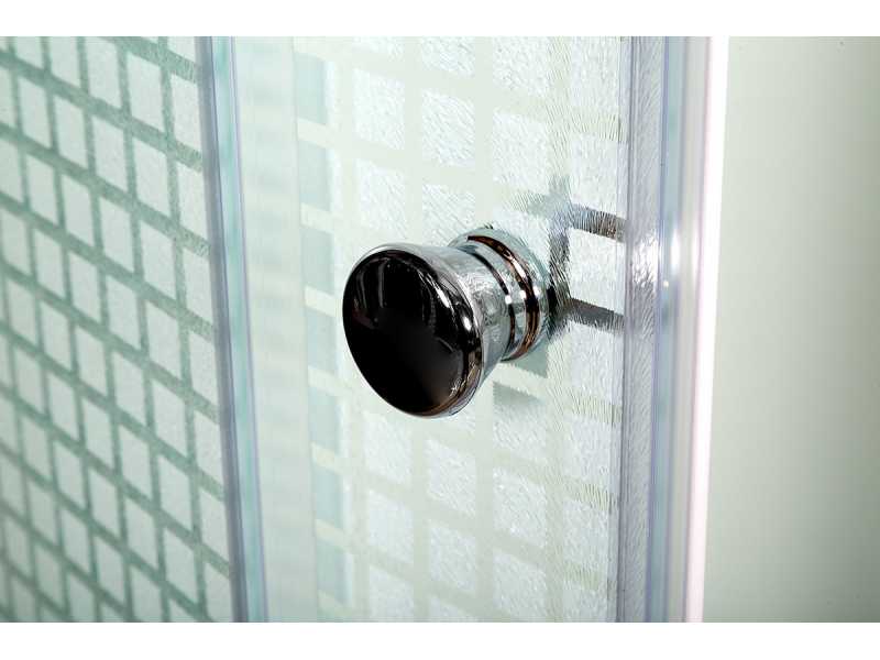 Купить Душевая кабина Deto L 901 N 100 x 100 см без крыши