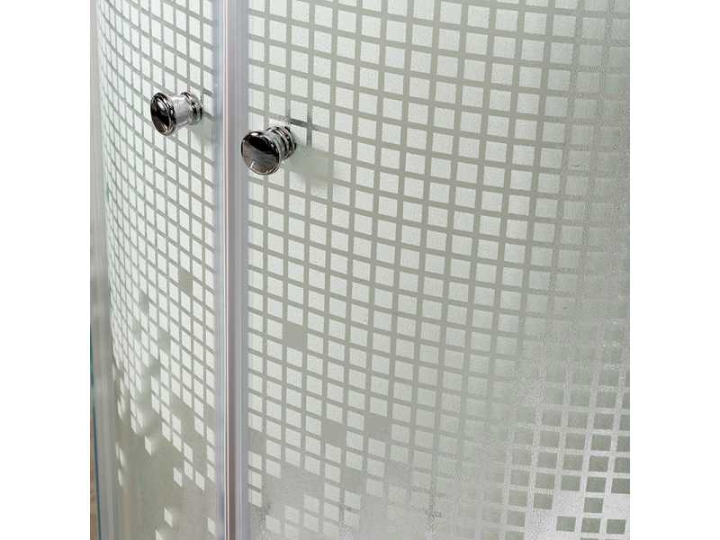 Купить Душевая кабина Deto L 901 N 100 x 100 см без крыши