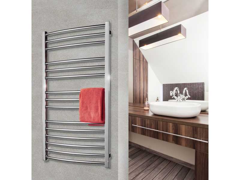 Купить Полотенцесушитель электрический Grota Calma 48 x 120 см, ширина 48 см, высота 120 см, полированный