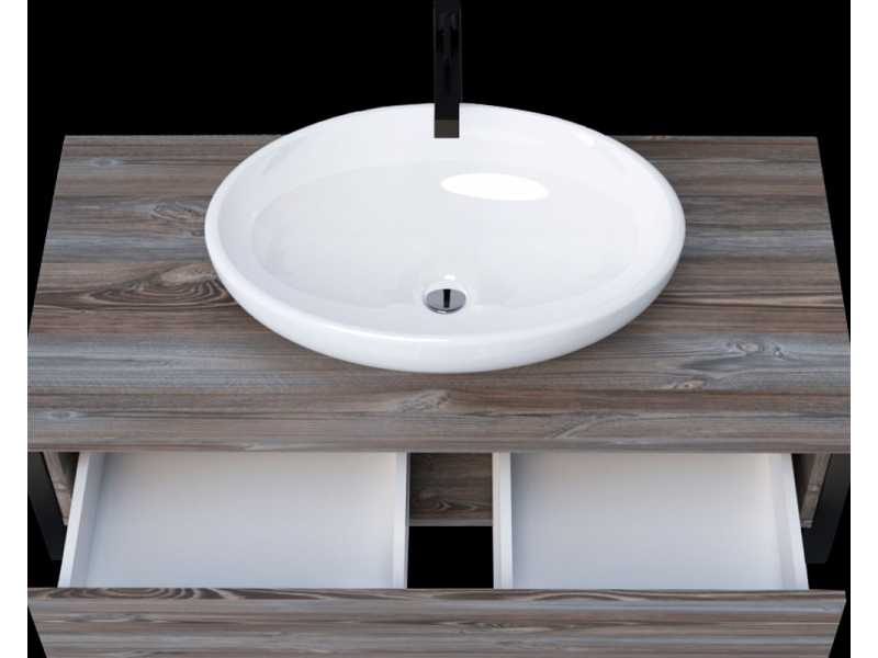 Купить Тумба 1Marka Grunge Loft 100П, дуб намибия, У85847