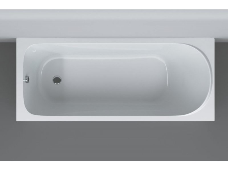 Купить Ванна акриловая Am.Pm Sense W75A-150-070W-KL, 150 х 70 см, с каркасом и сливом-переливом