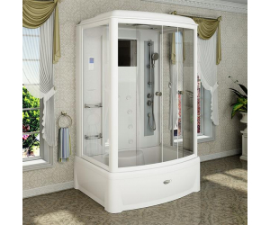 Душевая кабина Радомир Диана-2 139 х 108 см с гидромассажем и паром