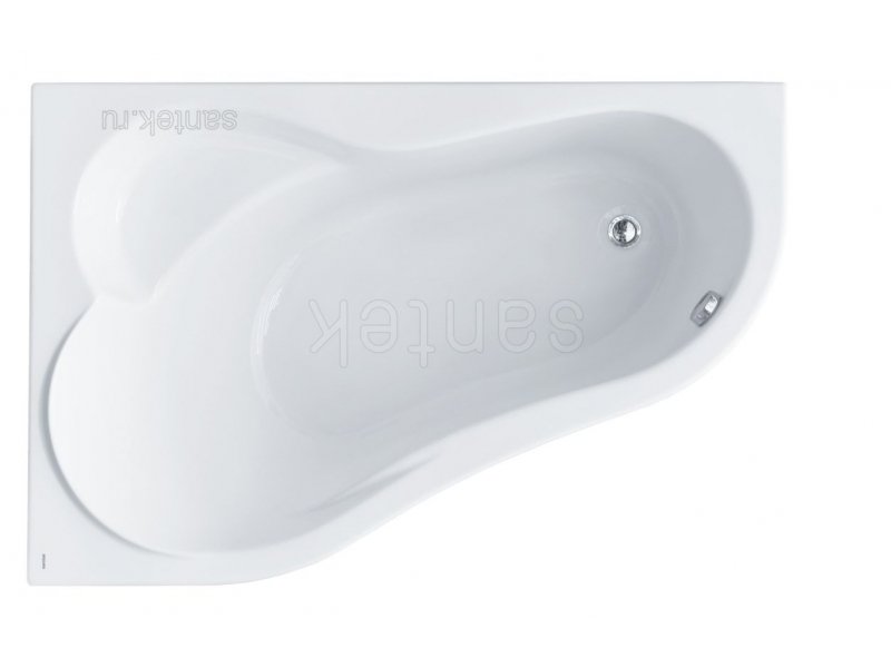 Купить Ванна акриловая Santek Ибица WH112034/WH112035 LR 150 х 100 см