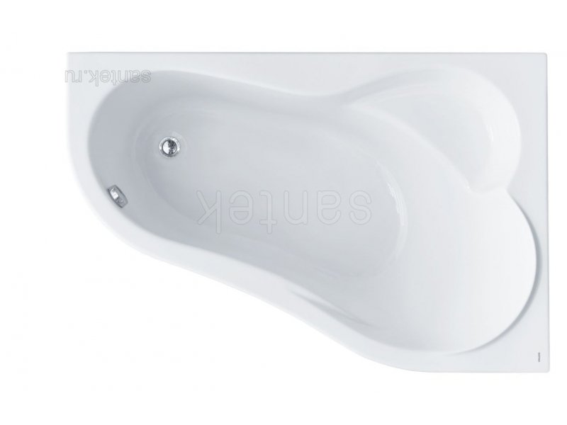 Купить Ванна акриловая Santek Ибица WH112034/WH112035 LR 150 х 100 см