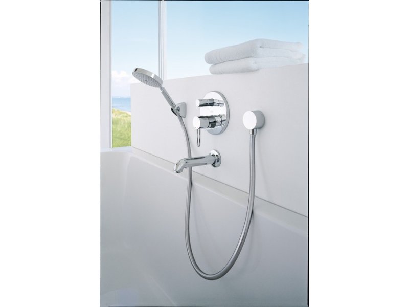 Купить Шланговое подсоединение Hansgrohe FixFit S, хром, 26453000