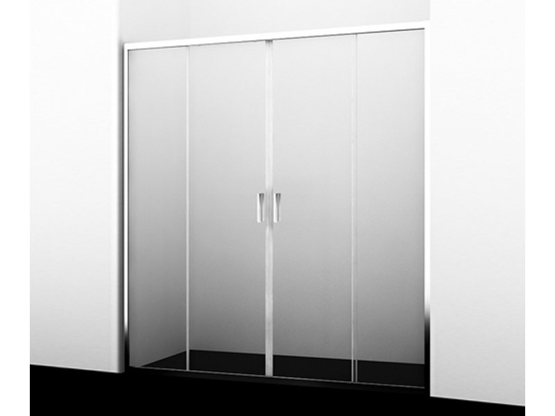 Купить Душевая дверь WasserKRAFT 45S09 cтекло прозрачное, 170 x 190 см