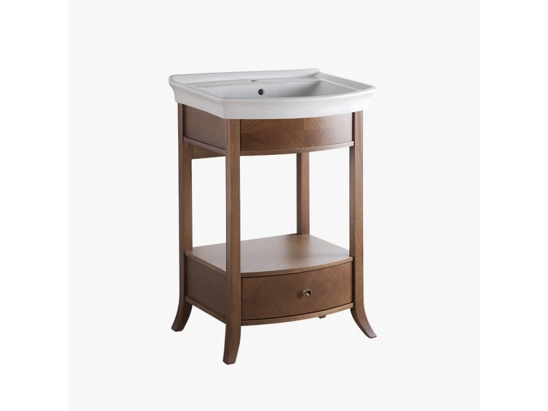 Купить Консоль под раковину Caprigo Boden 80 11712-Console, цвет b-041 noce europeo