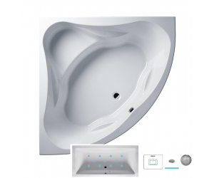 Ванна гидромассажная Riho Neo 150 x 150 см, AIR