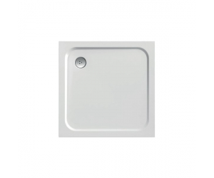 Поддон Ravak Perseus Pro Chrome, 90 х 90 см, из искусственного камня, белый, XA047701010