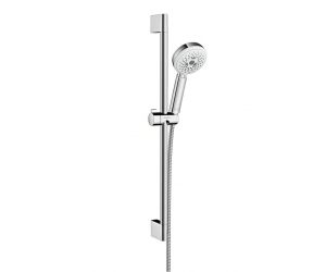 Душевой гарнитур Hansgrohe Crometta 100 Multi 26650400, белый/хром, штанга 65 см