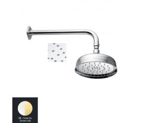 Верхний душ Nicolazzi Doccia Classica 5702CO30 хром/золото