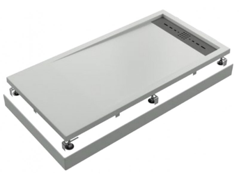 Купить Поддон литьевой Bas Stella 100 x 80 см, ЛП00145, белый (just white)