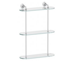 Полка 3SC Stilmar STI 017 3-х ярусная 40 см, хром