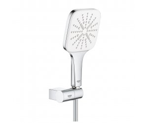 Душевой гарнитур Grohe Rainshower SmartActive 130 Cube, 26588LS0, белая луна