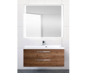 Тумба под раковину BelBagno Aurora AURORA-1000-2C-SO-RT подвесная (2 ящ.)