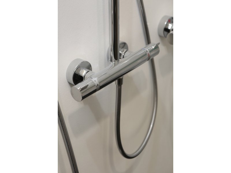 Купить Душевая система Hansgrohe Raindance Select S Showerpipe 300 2Jet 27133400, белый/хром