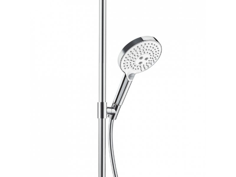 Купить Душевая система Hansgrohe Raindance Select S Showerpipe 300 2Jet 27133400, белый/хром