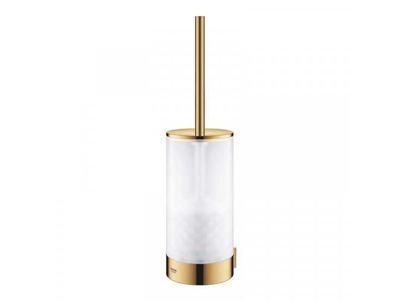 Купить Ершик для туалета с держателем Grohe Selection 41076GL0, золото глянец