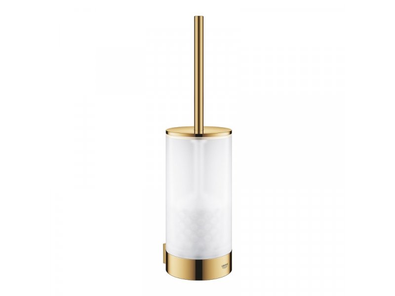 Купить Ершик для туалета с держателем Grohe Selection 41076GL0, золото глянец