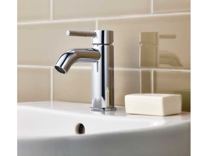 Купить Смеситель Ideal Standard Ceraline для раковины, с донным клапаном, хром, BC186AA