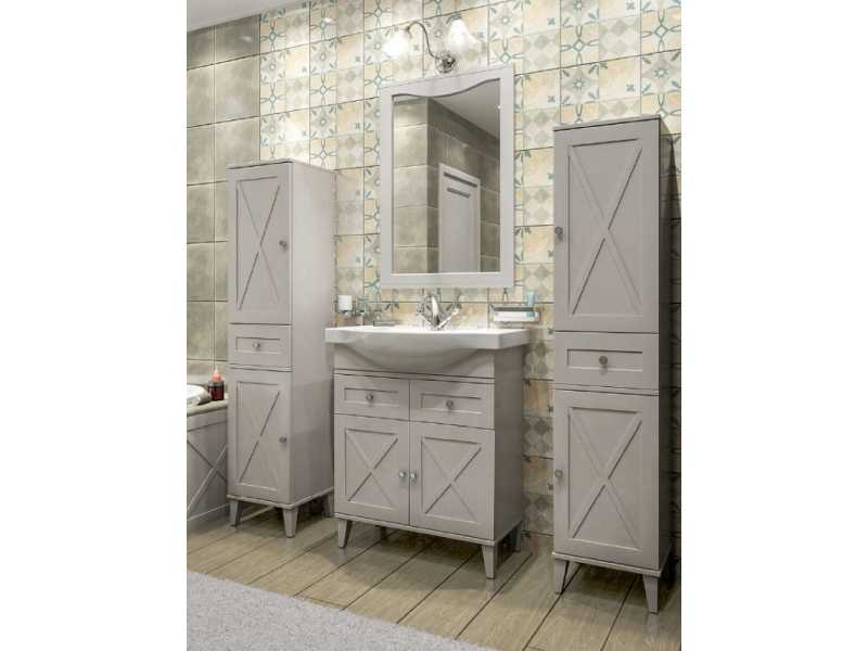 Купить Шкаф-пенал Caprigo Aspetto Torino 34650R/L 35 см, цвет TК-661 арктик