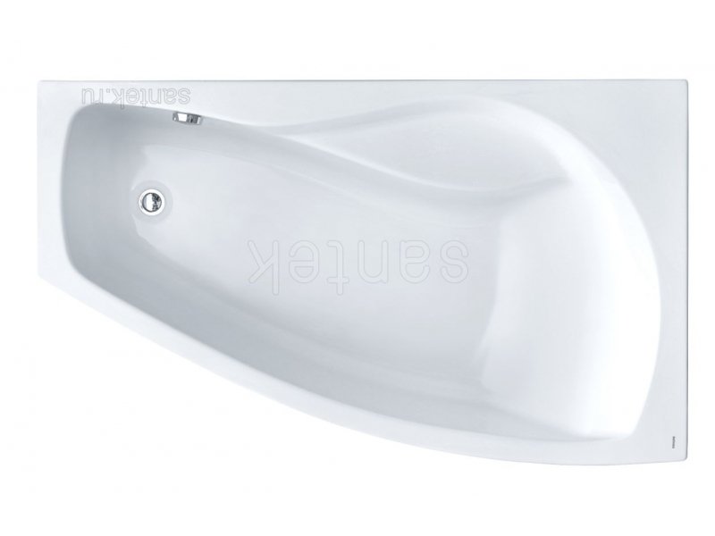 Купить Акриловая ванна Santek Майорка XL, 160 х 95 см, левая/правая, белая