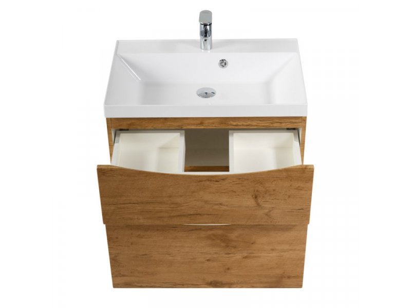 Купить Тумба под раковину BelBagno Marino 70 см, Rovere Nature - натуральный дуб, MARINO-H60-700-2C-SO-RN-P
