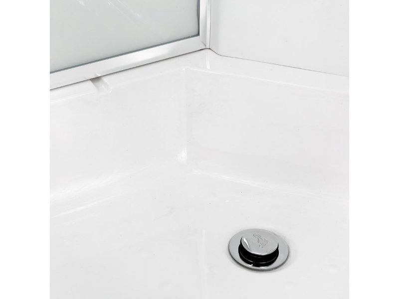 Купить Душевая кабина Deto Em EM2710 N 100 x 100 см, без крыши, стандартная