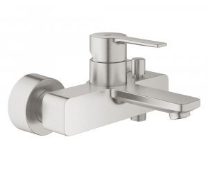 Смеситель Grohe Lineare New для ванны и душа, суперсталь, 33849DC1