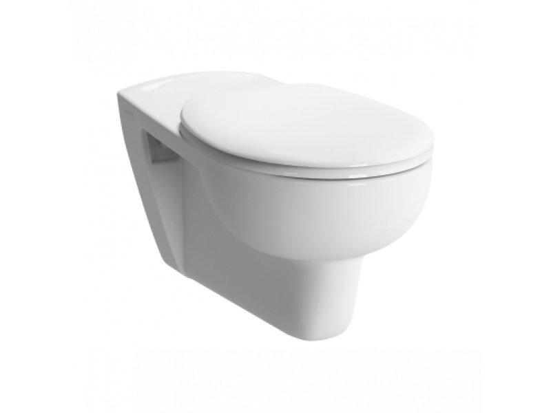 Купить Подвесной унитаз Vitra Conforma Special Needs 5810B003-0075 безободковый, для людей с ограниченными возможностями